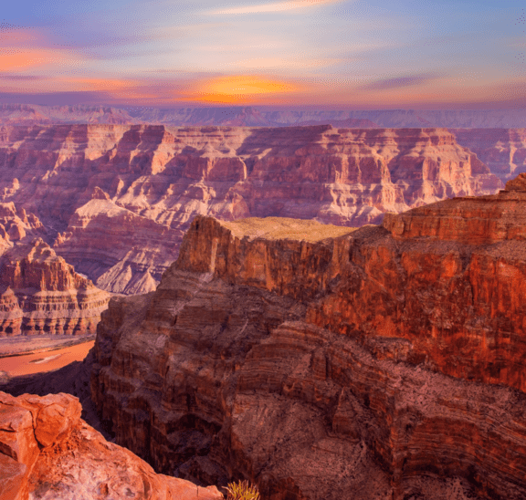 Trust the process of Grand Canyon at sunset
