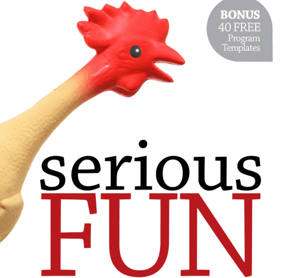 Serious Fun book out now with 40 bonus program templates